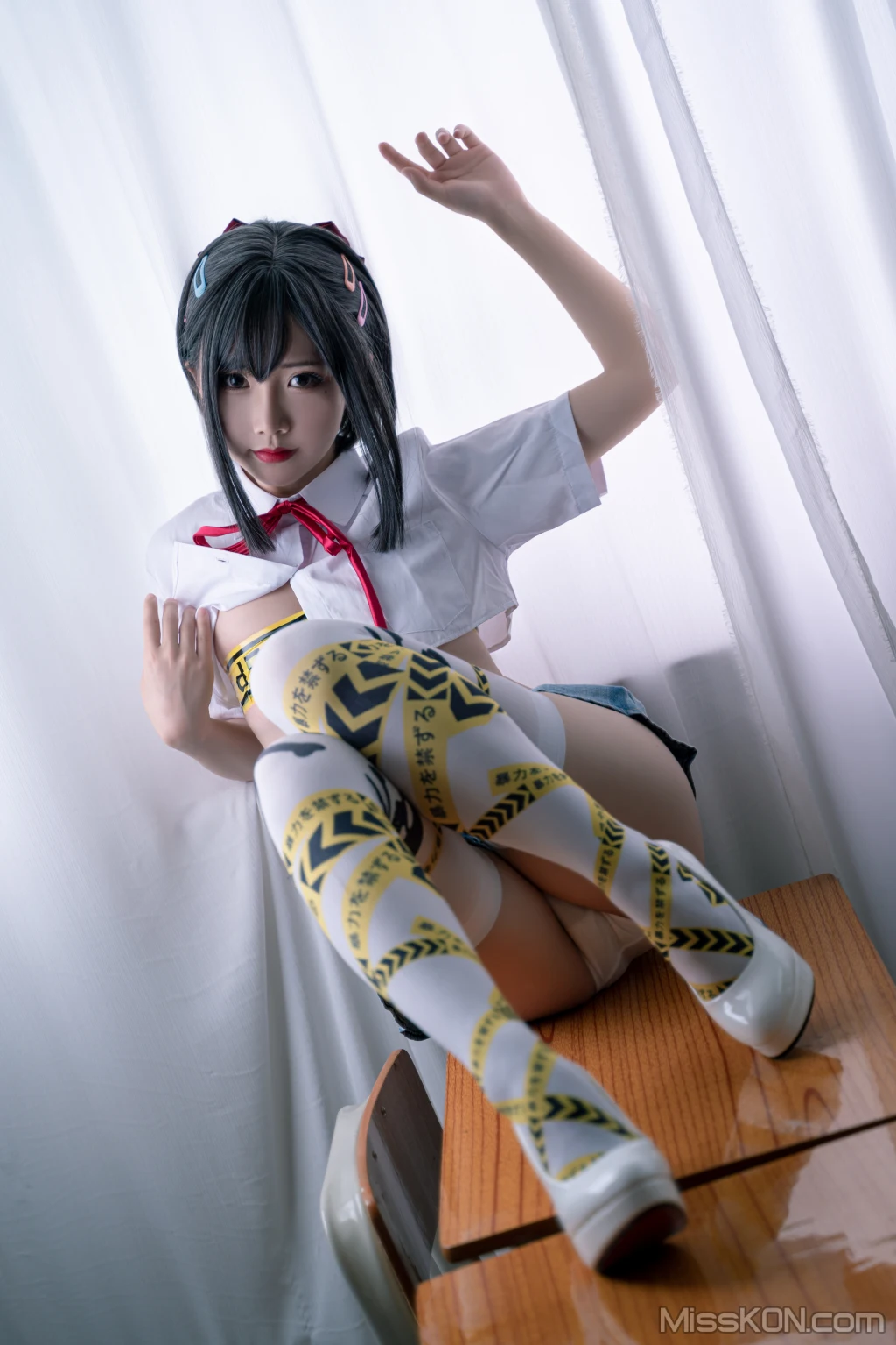 Coser@面饼仙儿 No.100_ 短校服胶带