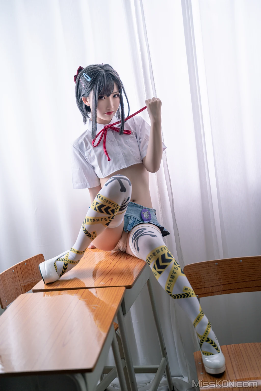 Coser@面饼仙儿 No.100_ 短校服胶带