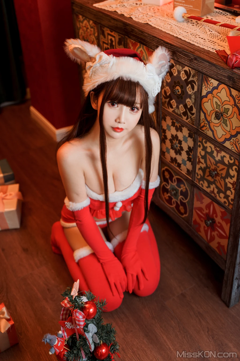 Coser@面饼仙儿 No.101_ 圣诞短裙