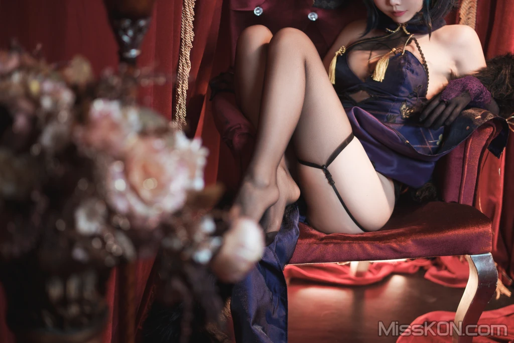 Coser@面饼仙儿 No.108_ 柴郡旗袍