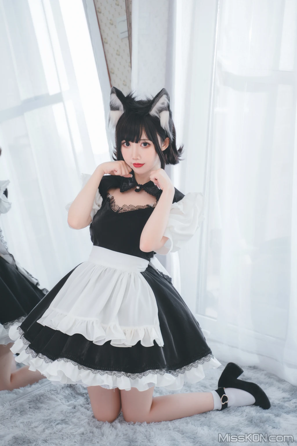 Coser@面饼仙儿 No.114_ 开胸女仆