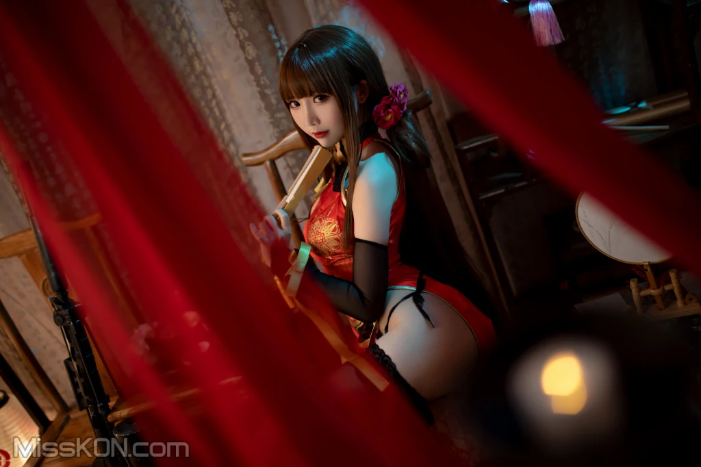 Coser@面饼仙儿 No.115_ DSR50 红牡丹