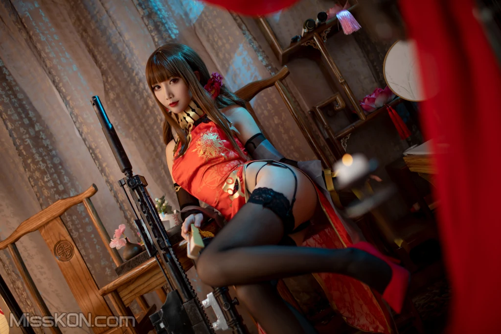 Coser@面饼仙儿 No.115_ DSR50 红牡丹