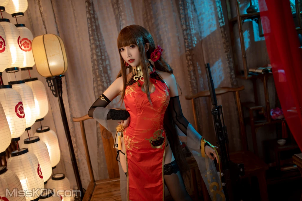 Coser@面饼仙儿 No.115_ DSR50 红牡丹