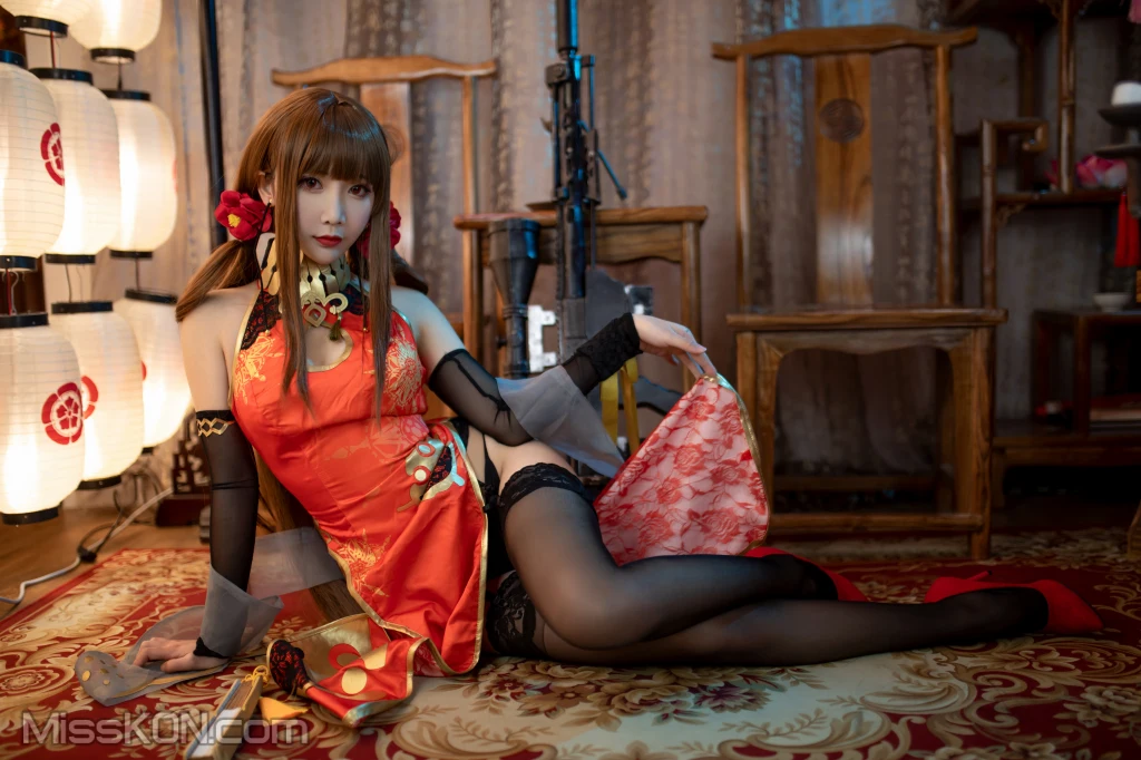 Coser@面饼仙儿 No.115_ DSR50 红牡丹