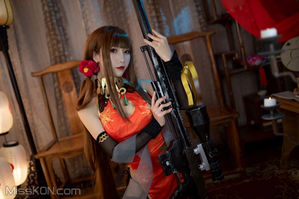 Coser@面饼仙儿 No.115_ DSR50 红牡丹