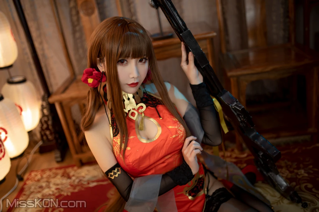 Coser@面饼仙儿 No.115_ DSR50 红牡丹