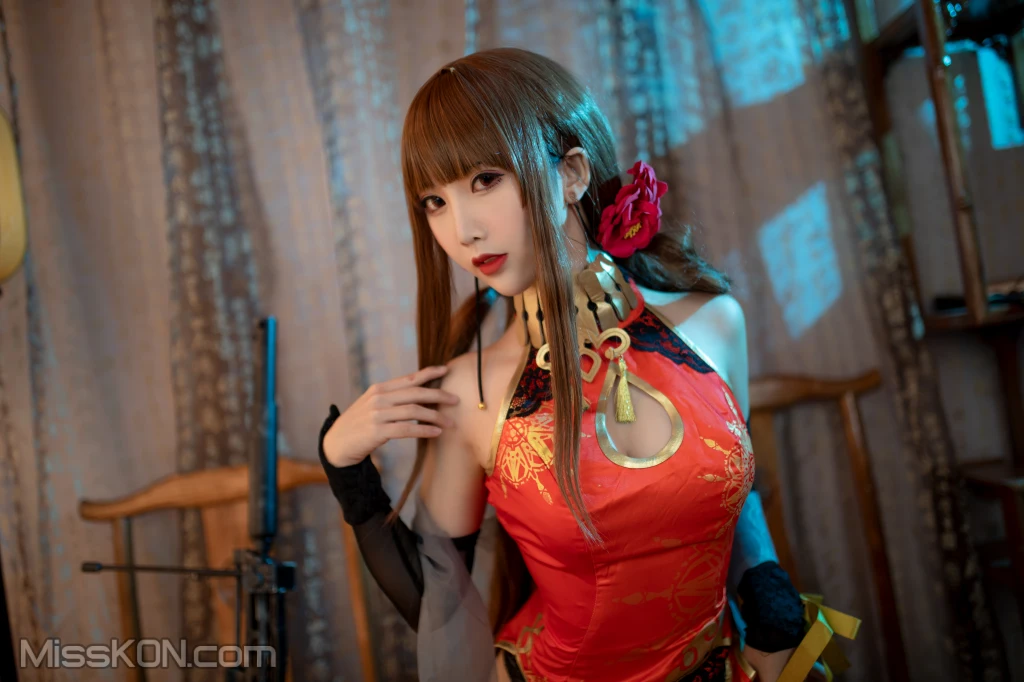 Coser@面饼仙儿 No.115_ DSR50 红牡丹