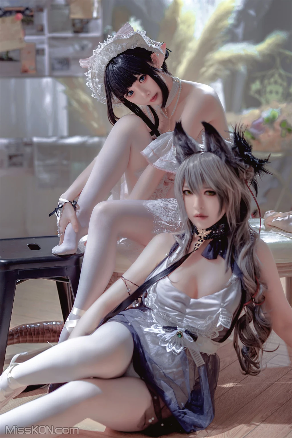 Coser@面饼仙儿 No.120_ &半半子-明日方舟-黑 x 森蚺