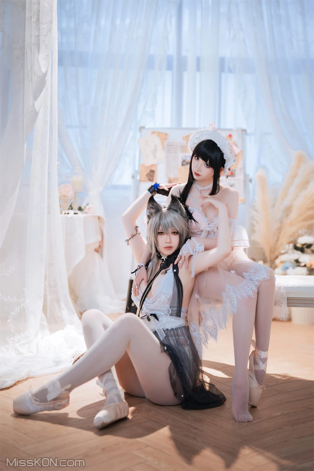 Coser@面饼仙儿 No.120_ &半半子-明日方舟-黑 x 森蚺