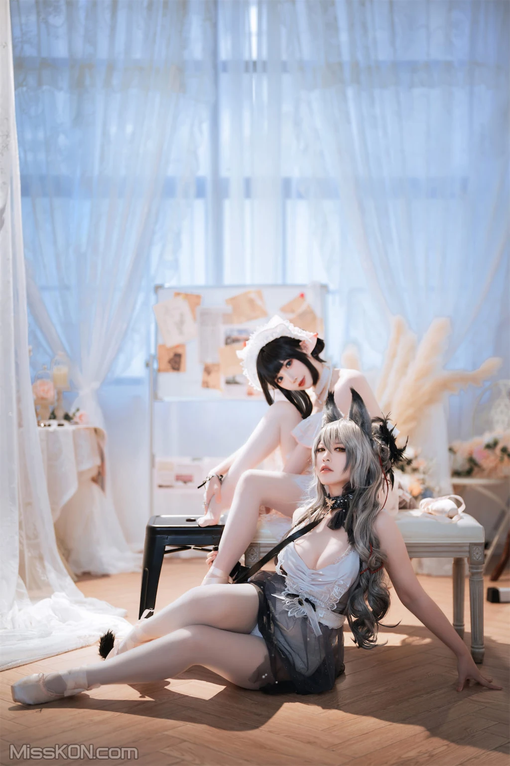 Coser@面饼仙儿 No.120_ &半半子-明日方舟-黑 x 森蚺