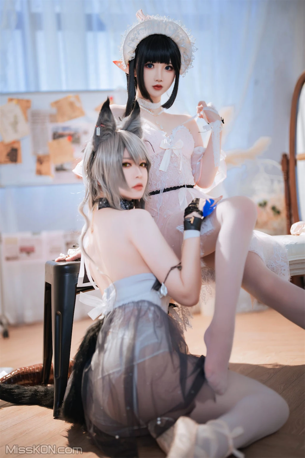 Coser@面饼仙儿 No.120_ &半半子-明日方舟-黑 x 森蚺