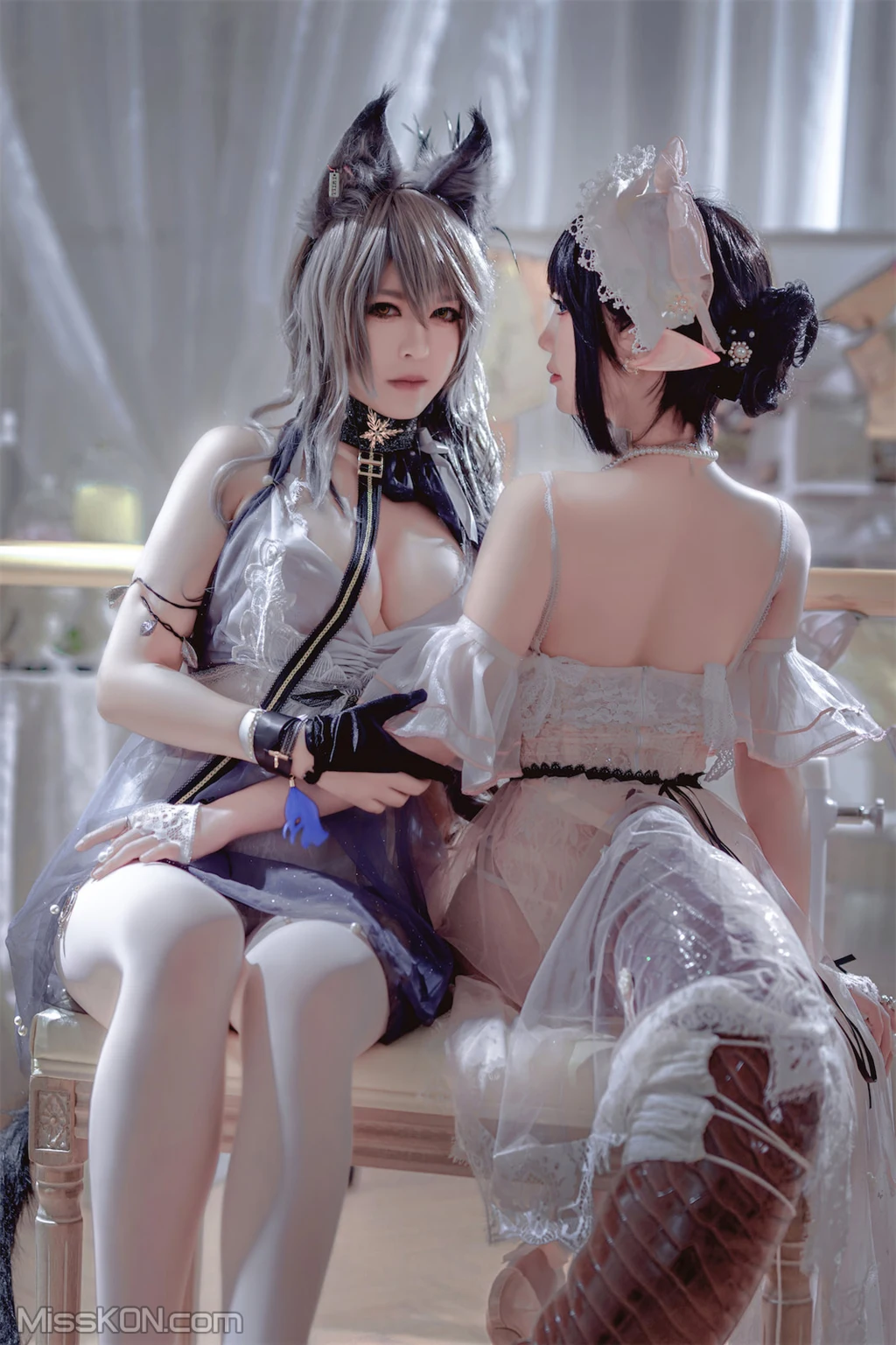 Coser@面饼仙儿 No.120_ &半半子-明日方舟-黑 x 森蚺