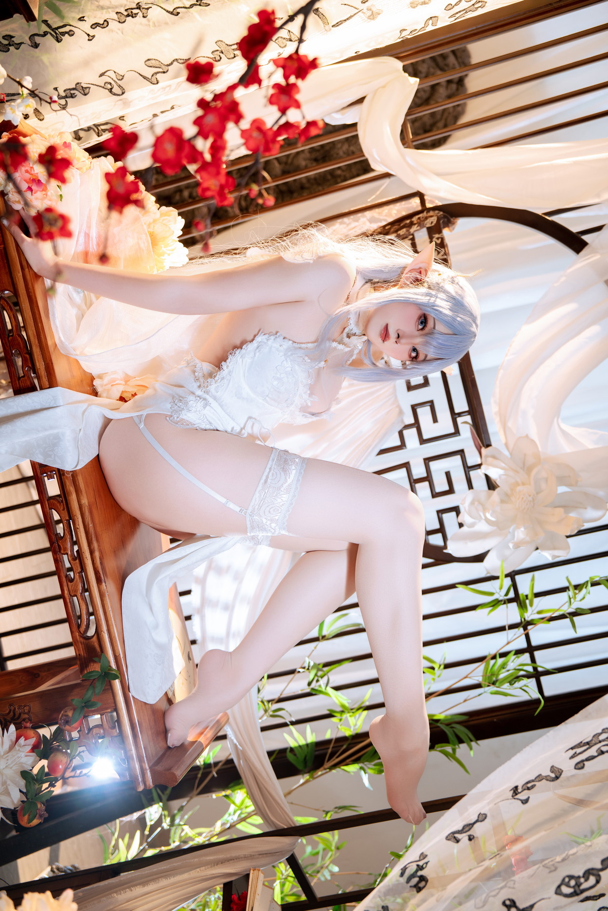 Cosplay Natsuko夏夏子 碧蓝航线 阿尔比恩旗袍