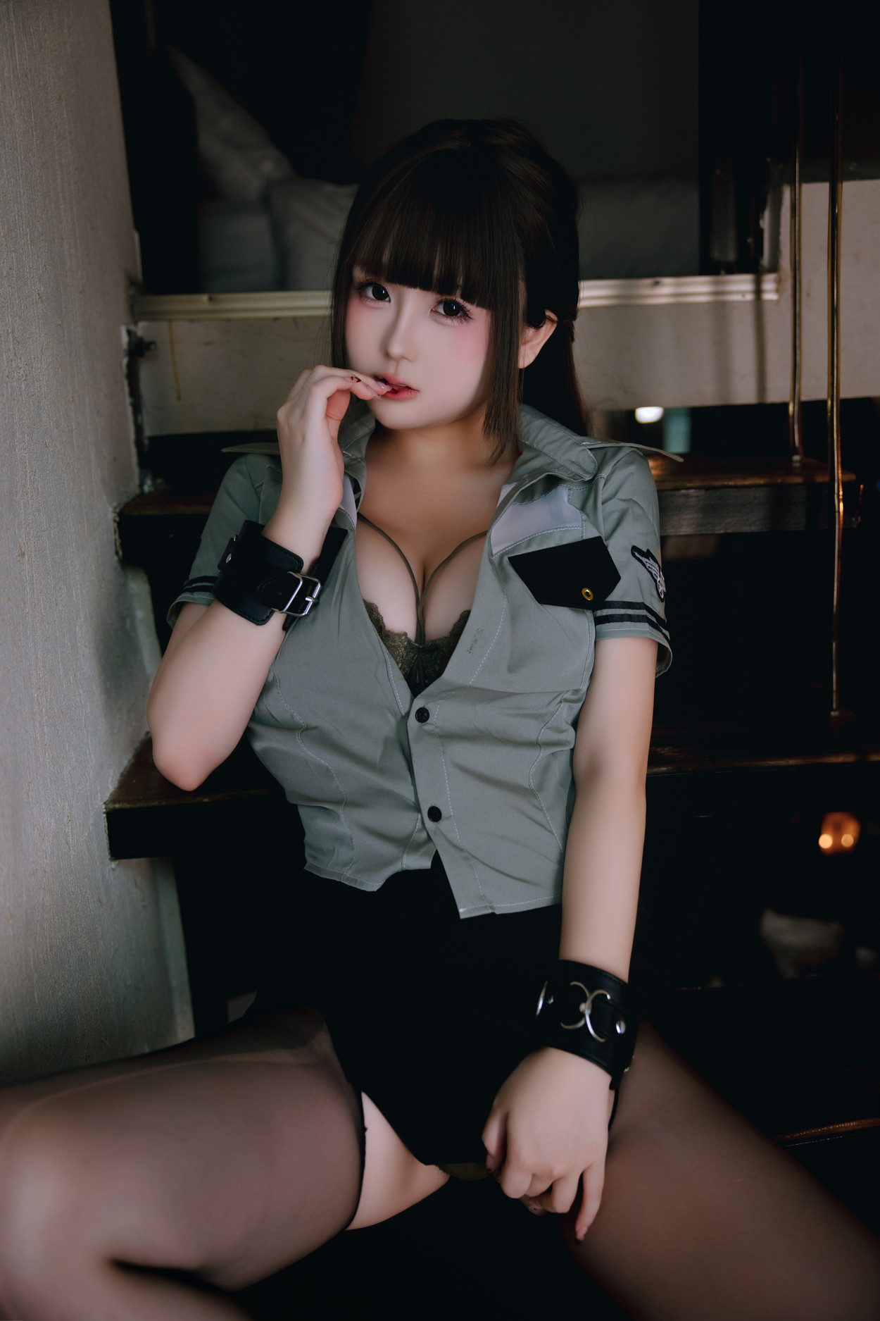 Cosplay Rinaijiao日奈娇 Instructor Set.01