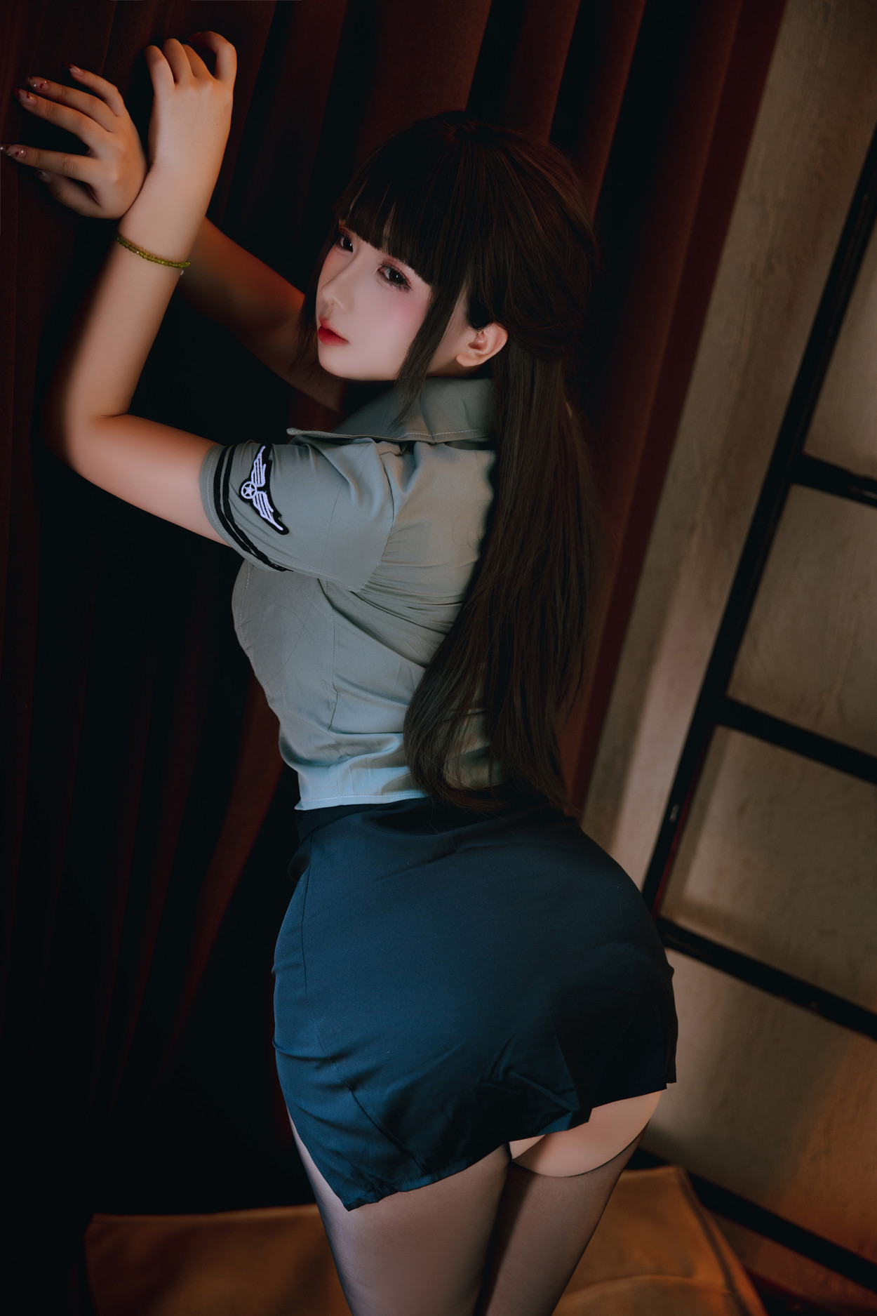 Cosplay Rinaijiao日奈娇 Instructor Set.02