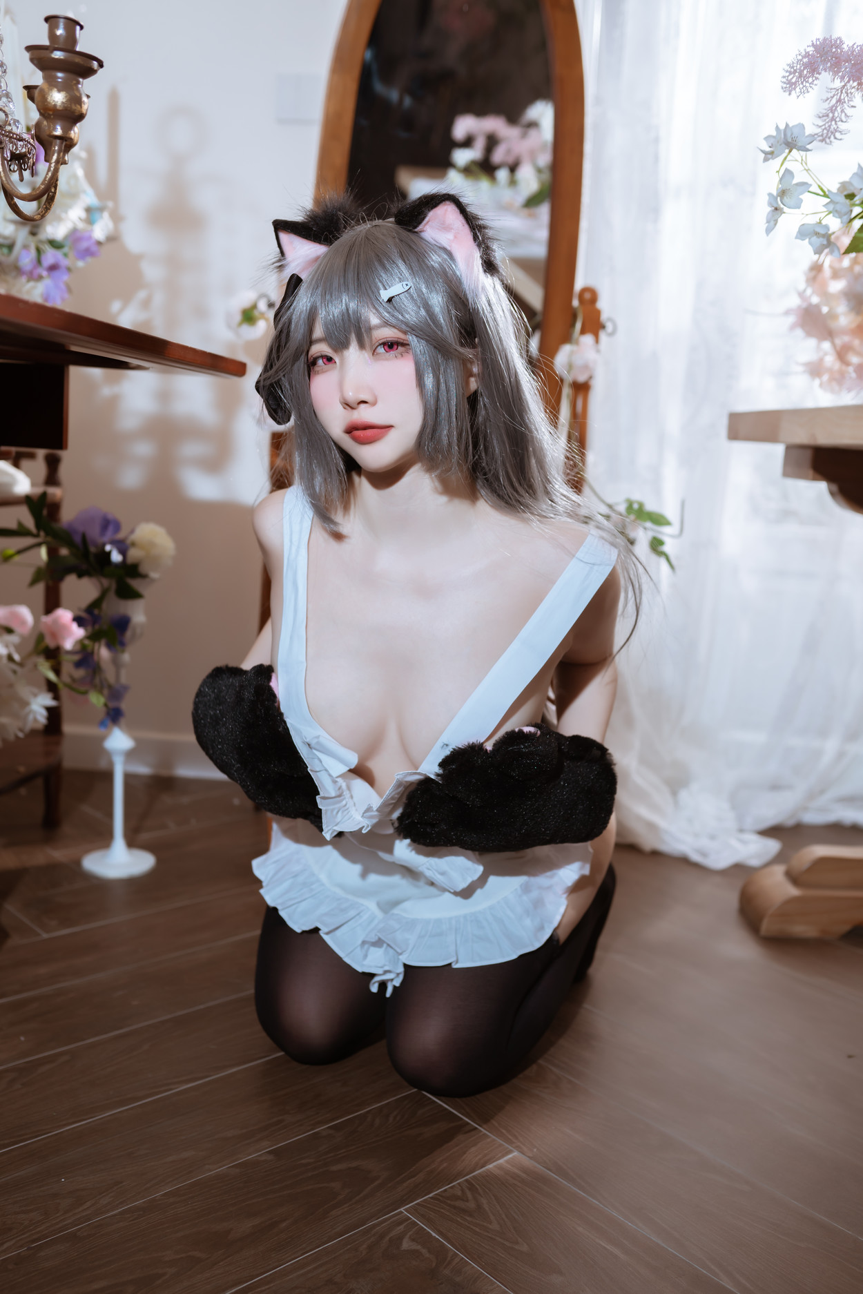 Cosplay 二佐Nisa 碧蓝水星纪念围裙