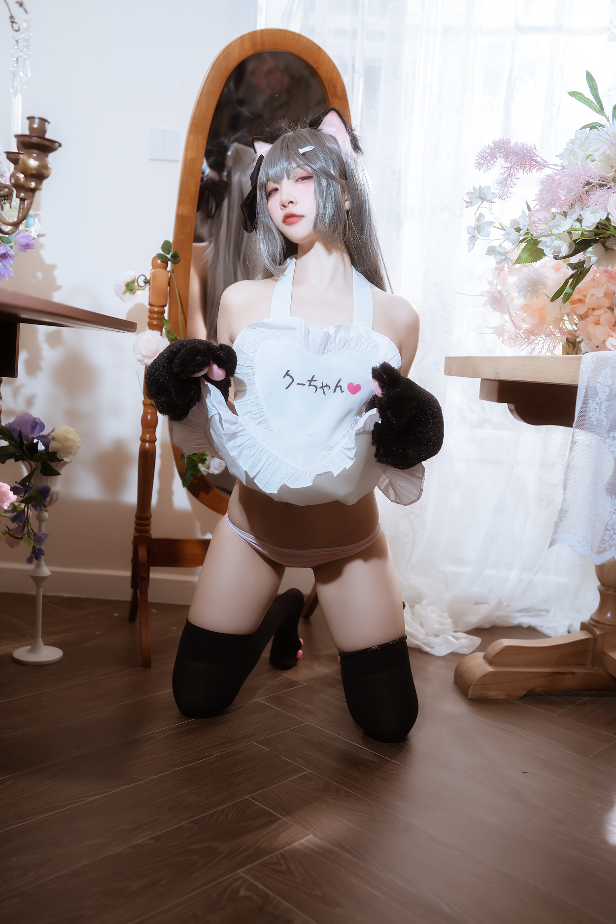 Cosplay 二佐Nisa 碧蓝水星纪念围裙