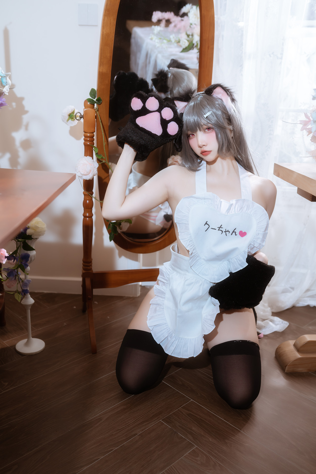 Cosplay 二佐Nisa 碧蓝水星纪念围裙