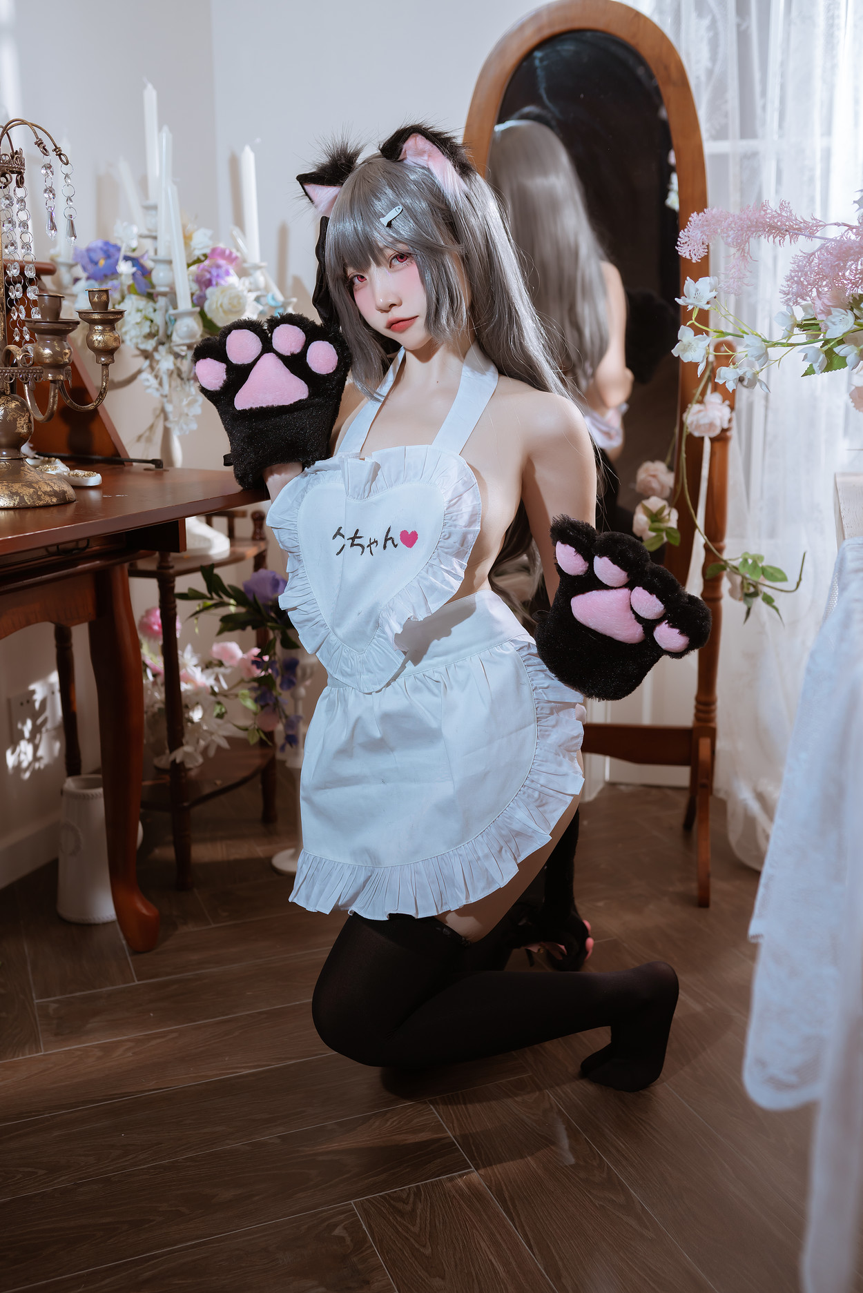 Cosplay 二佐Nisa 碧蓝水星纪念围裙