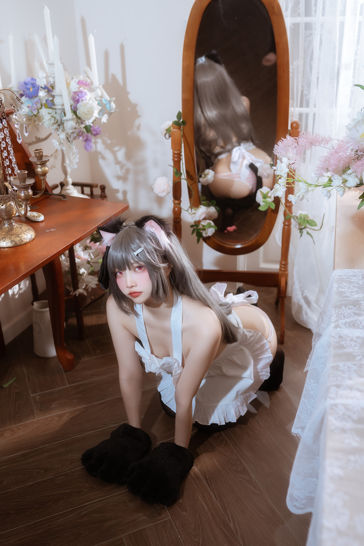 Cosplay 二佐Nisa 碧蓝水星纪念围裙