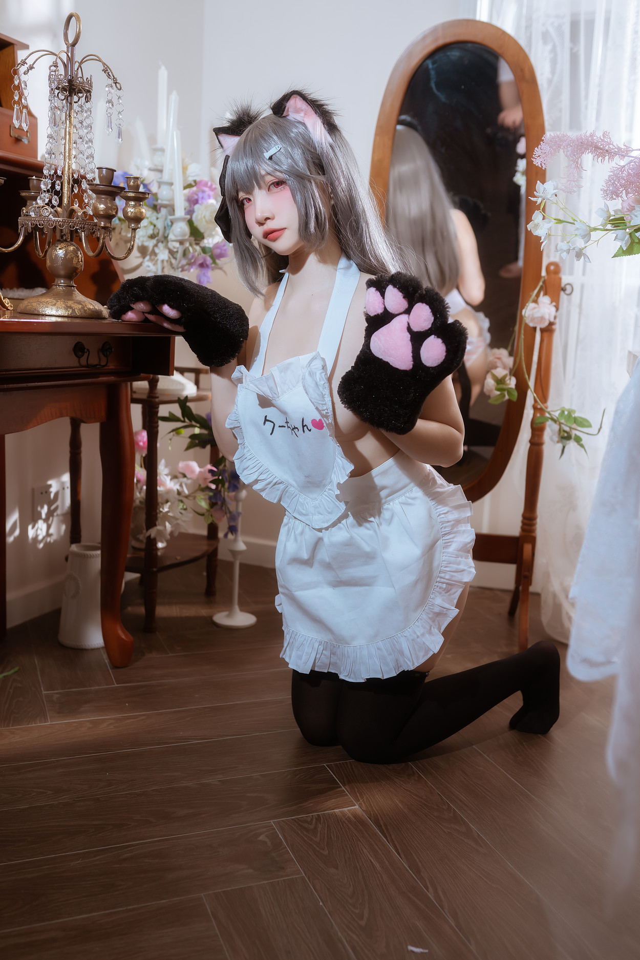 Cosplay 二佐Nisa 碧蓝水星纪念围裙