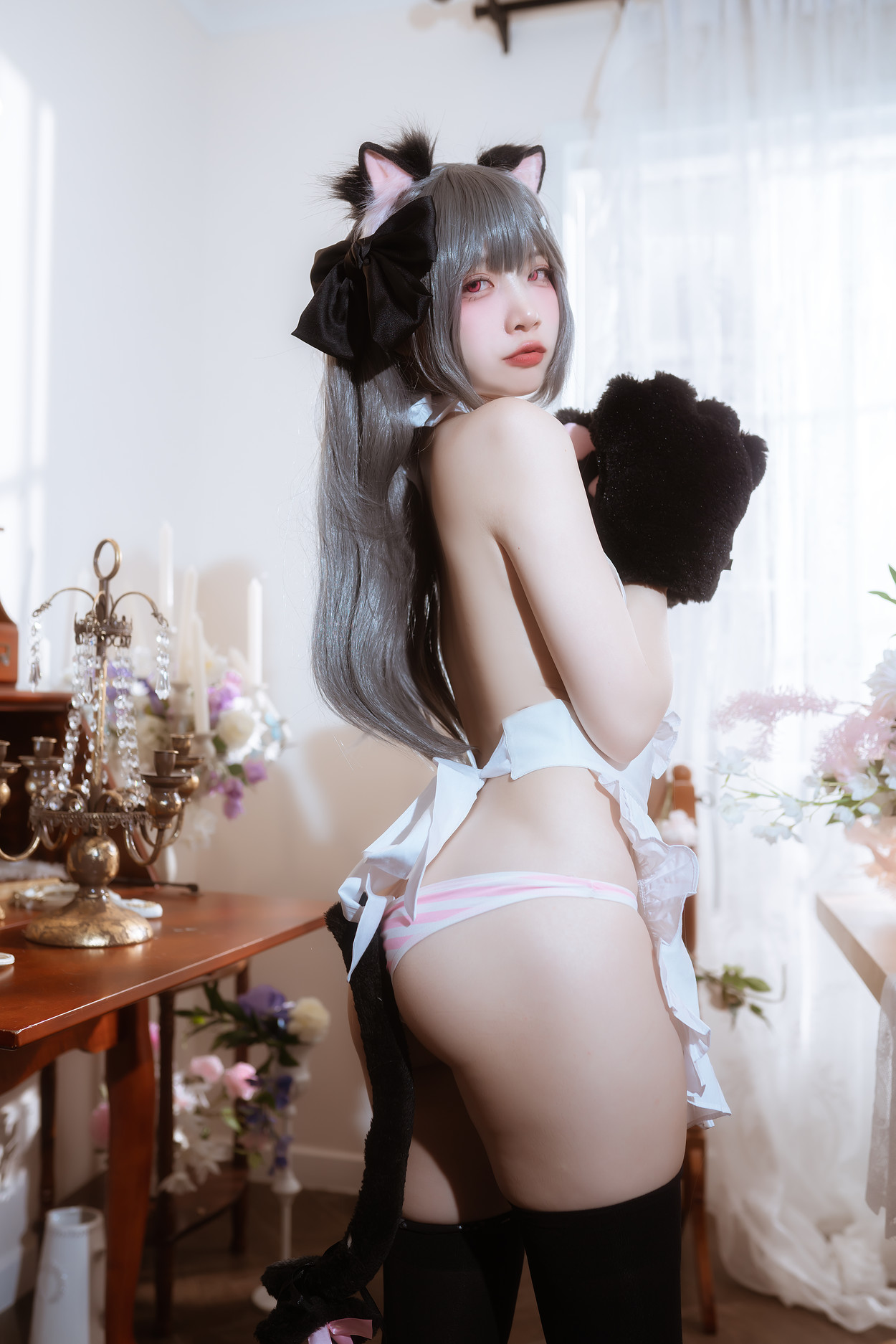 Cosplay 二佐Nisa 碧蓝水星纪念围裙