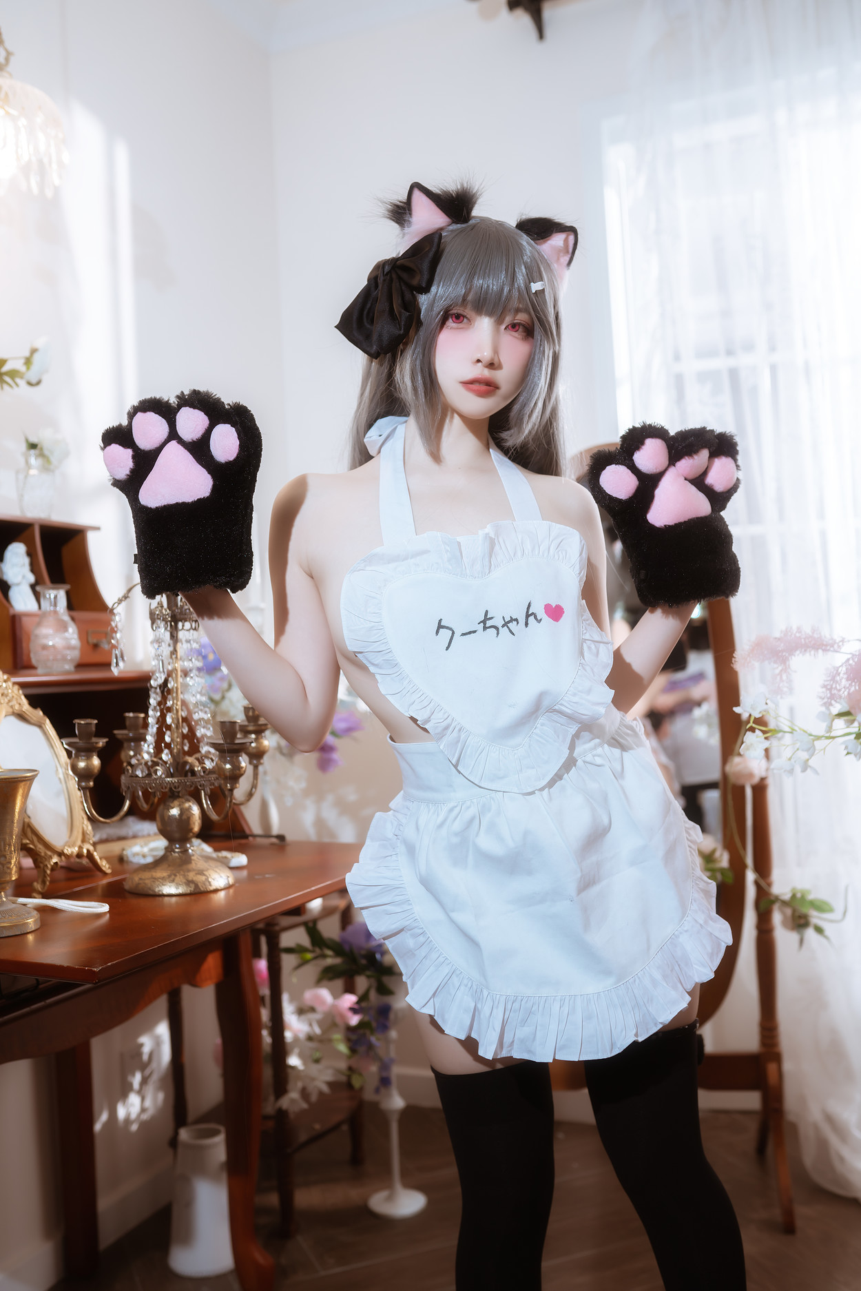 Cosplay 二佐Nisa 碧蓝水星纪念围裙