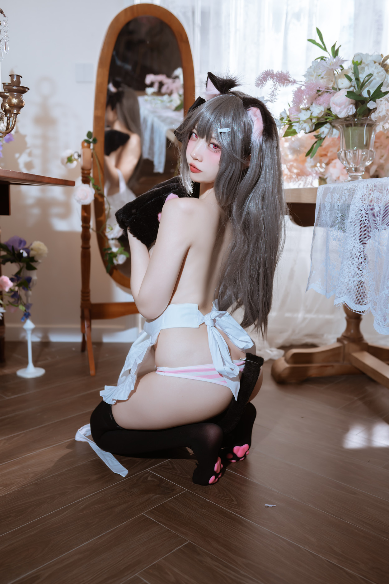 Cosplay 二佐Nisa 碧蓝水星纪念围裙