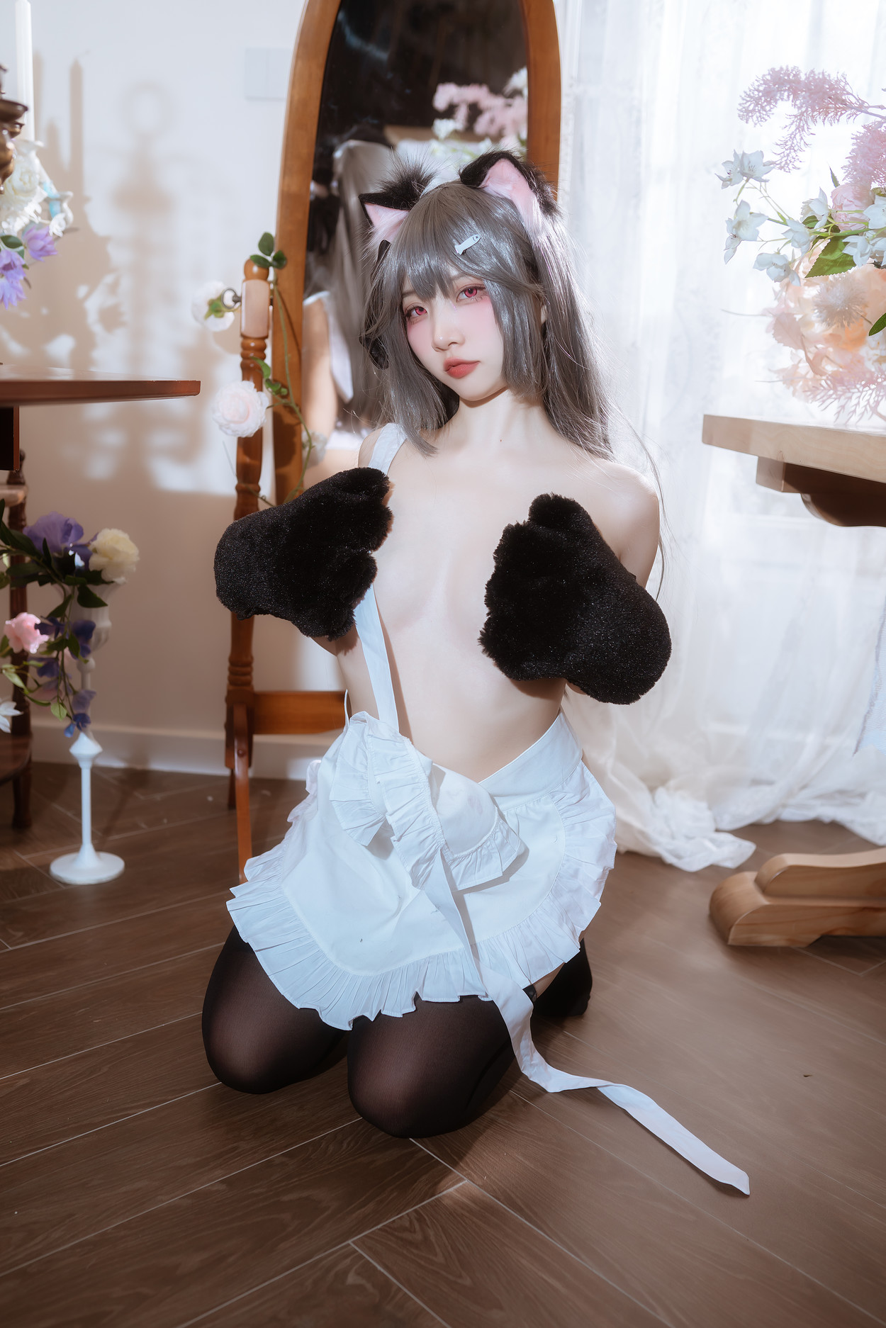 Cosplay 二佐Nisa 碧蓝水星纪念围裙