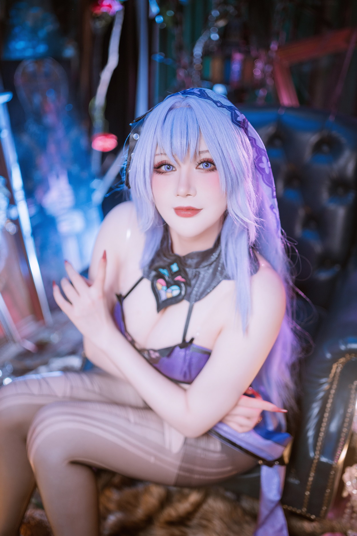 Cosplay 兔胖胖 黑天鹅