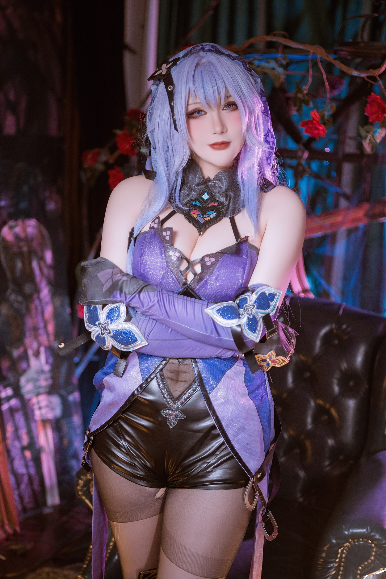 Cosplay 兔胖胖 黑天鹅