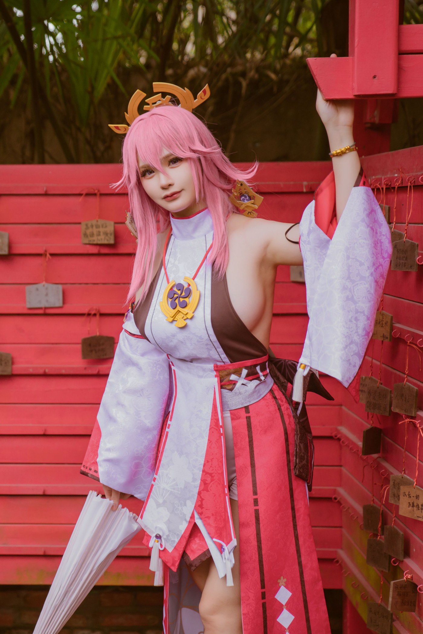 Cosplay 前羽_rr 原神 八重神子