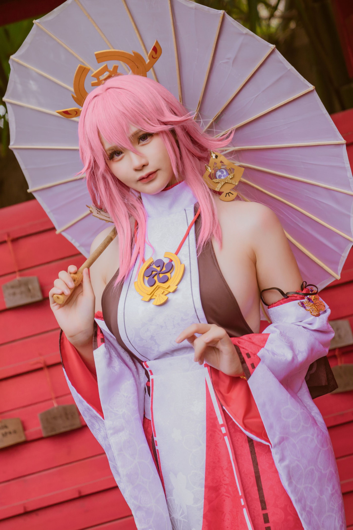 Cosplay 前羽_rr 原神 八重神子