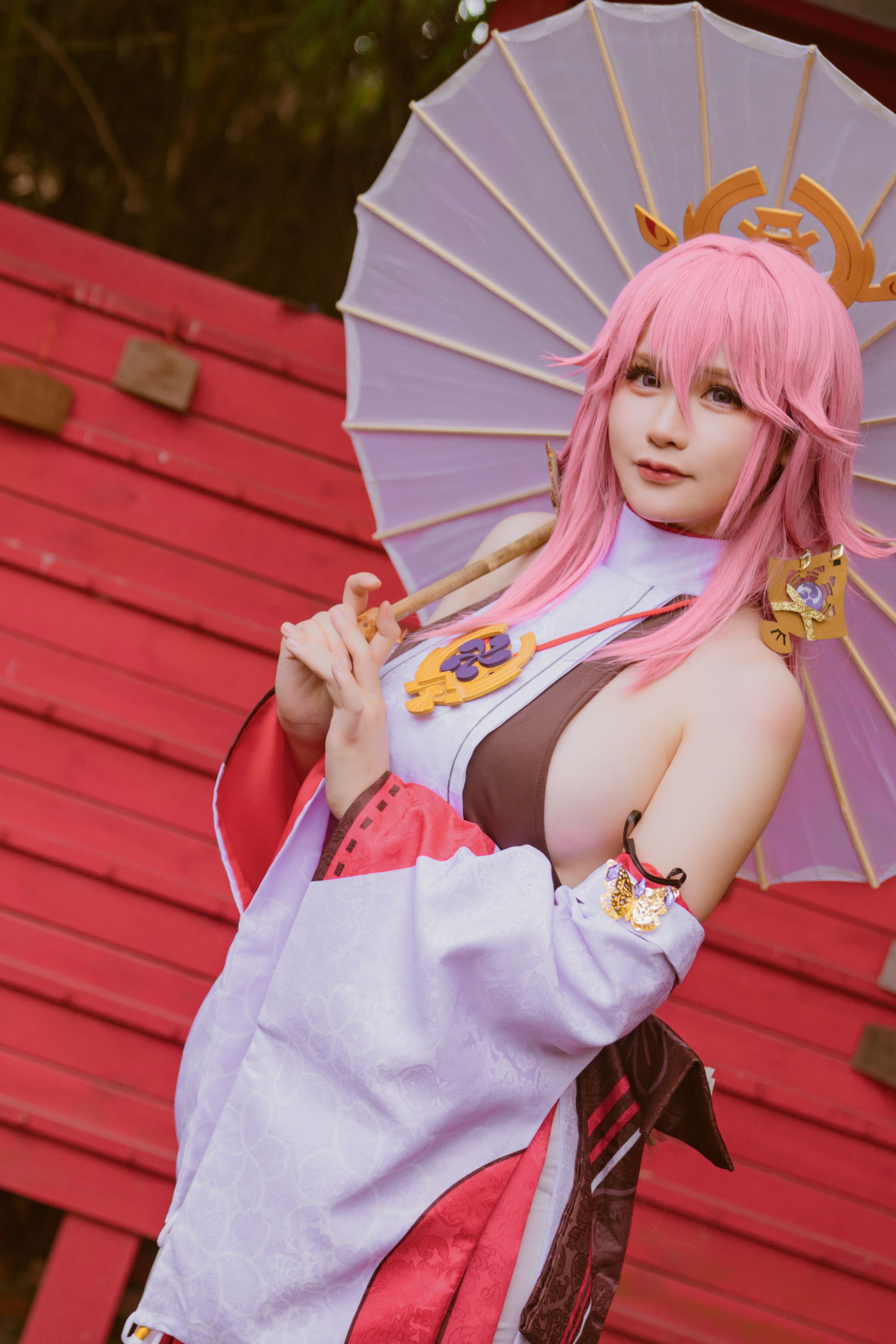 Cosplay 前羽_rr 原神 八重神子