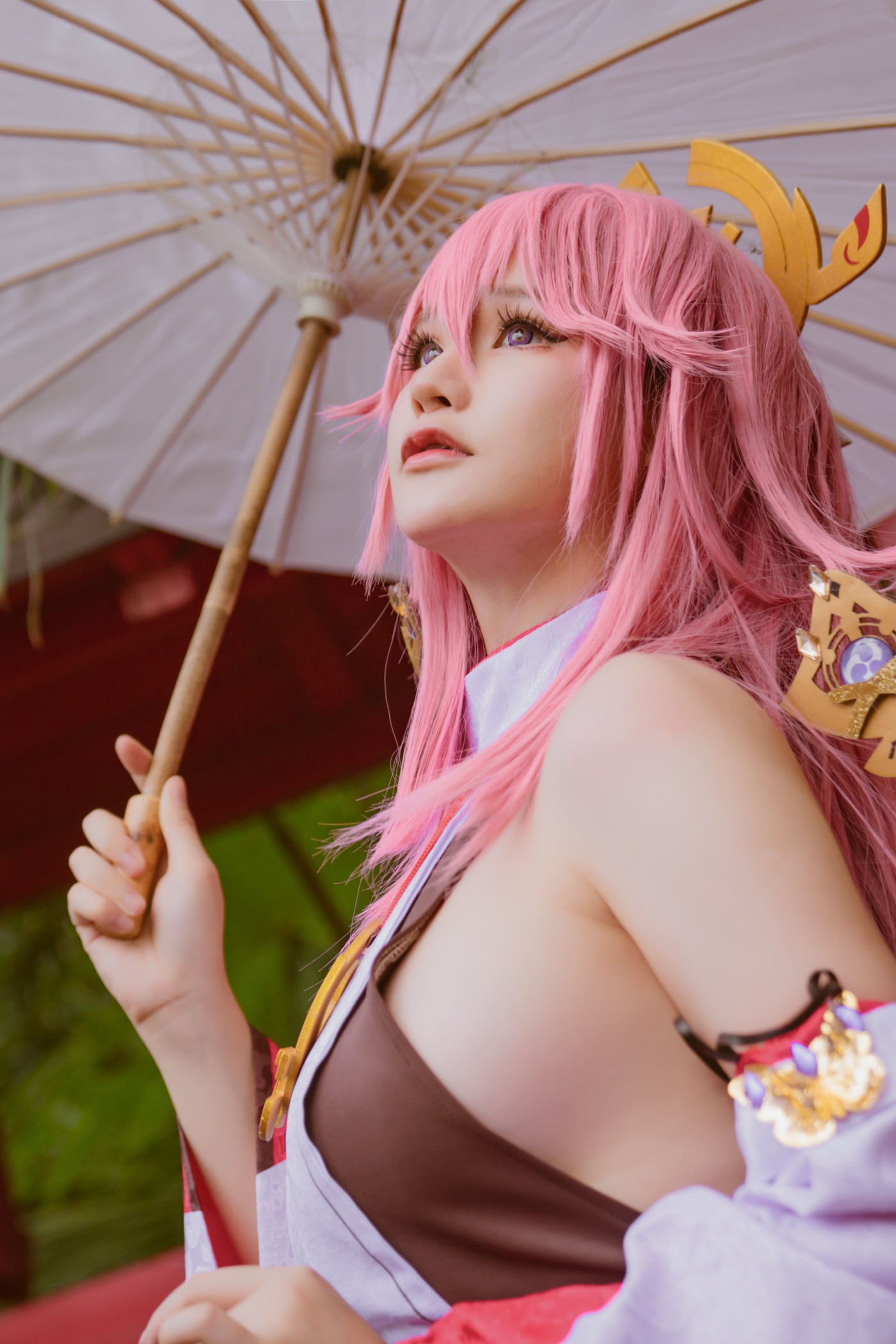 Cosplay 前羽_rr 原神 八重神子