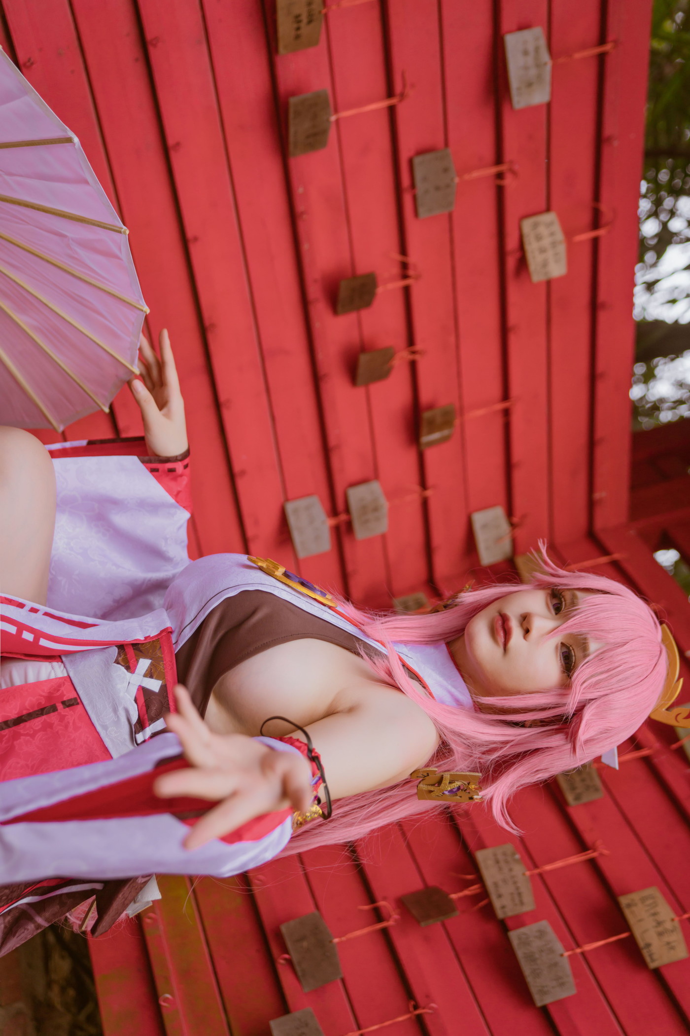 Cosplay 前羽_rr 原神 八重神子