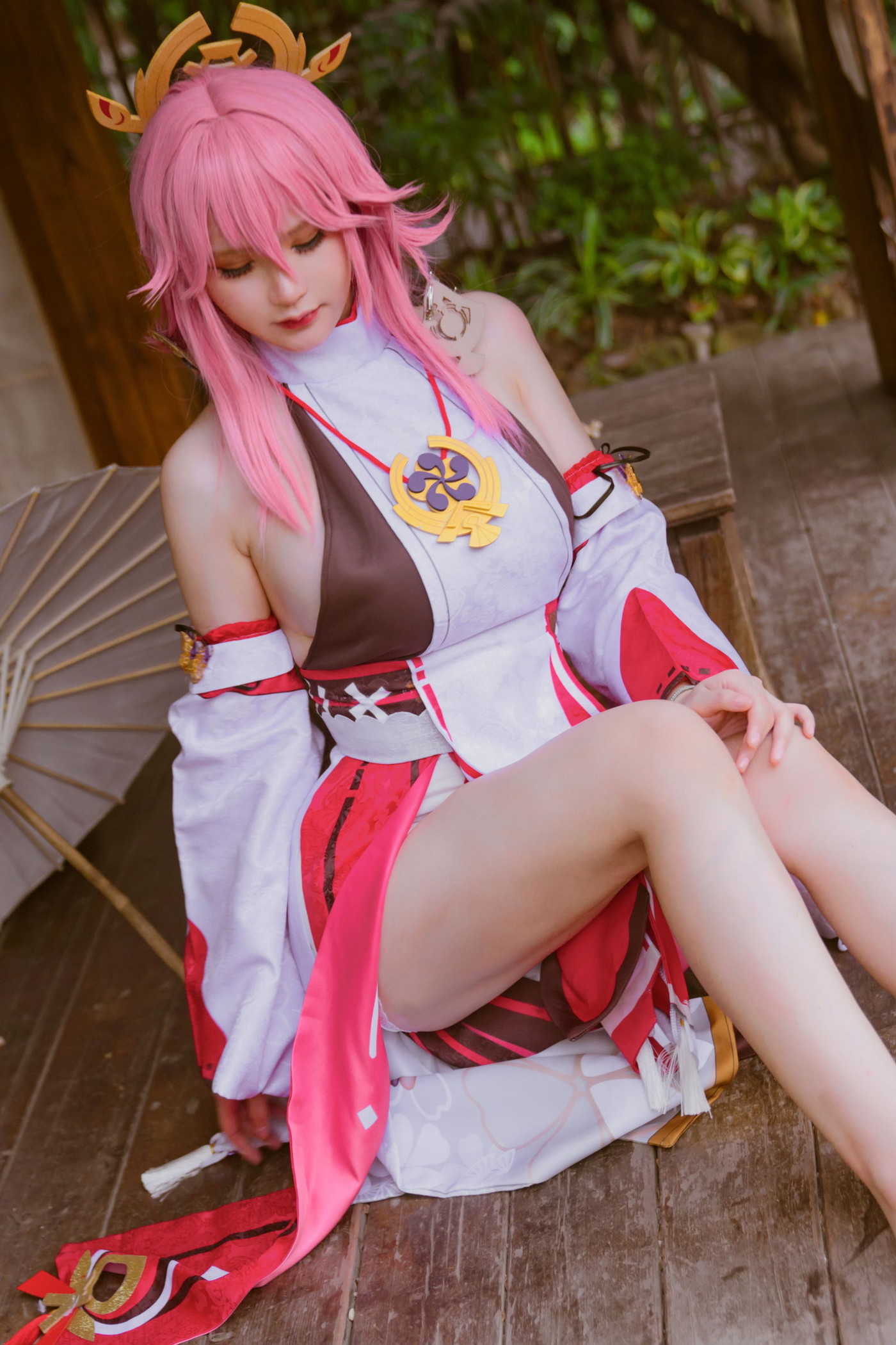 Cosplay 前羽_rr 原神 八重神子