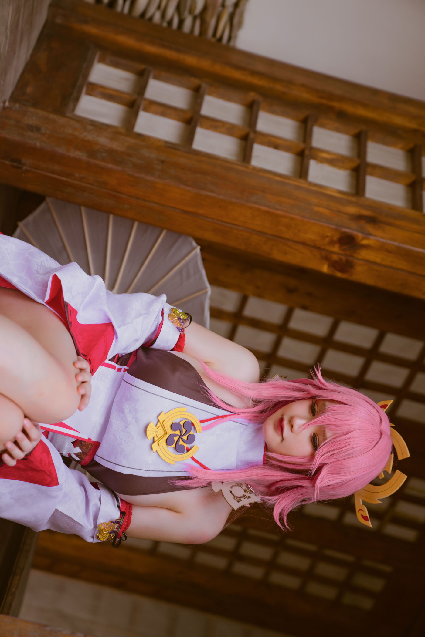 Cosplay 前羽_rr 原神 八重神子