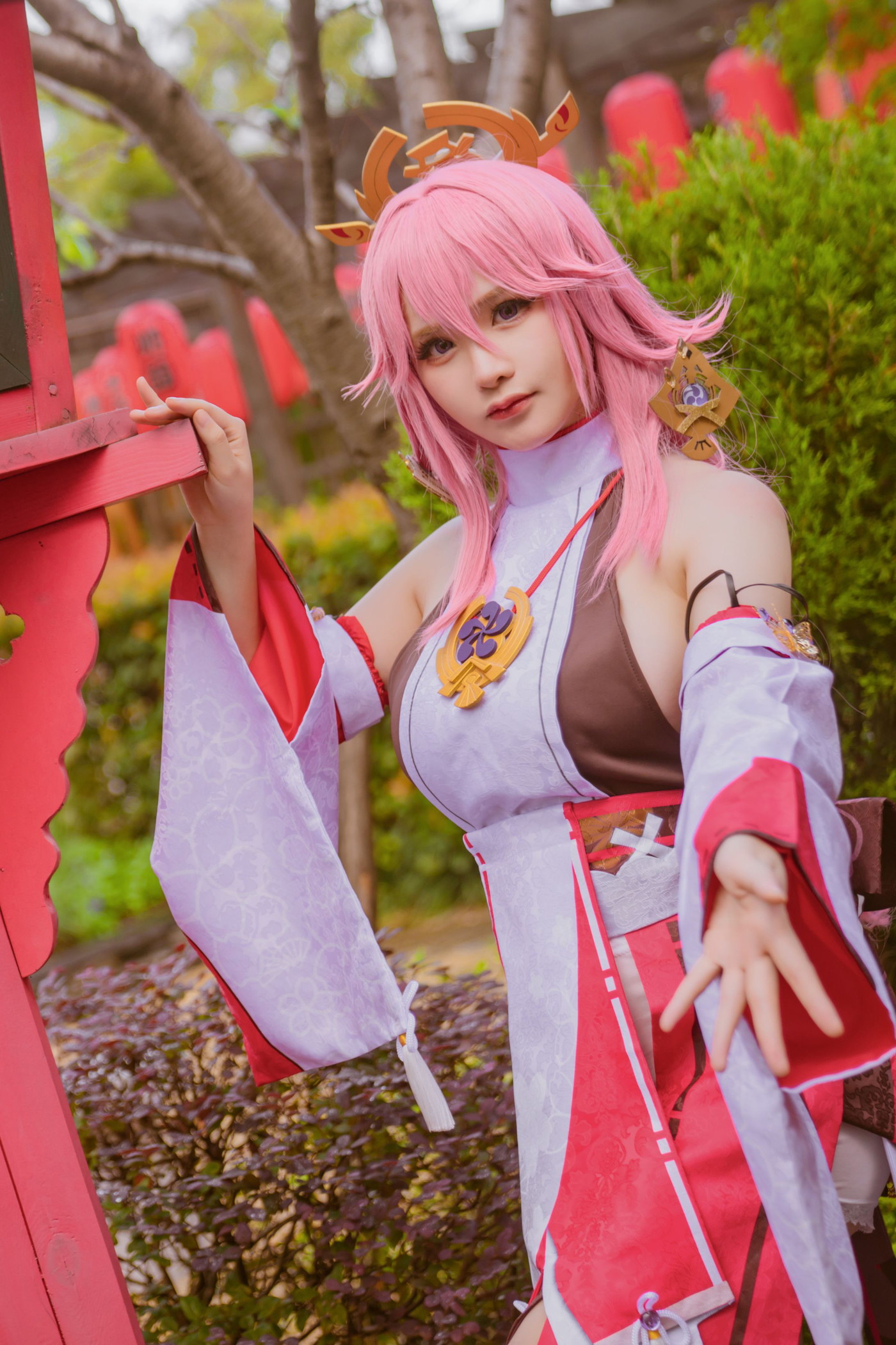 Cosplay 前羽_rr 原神 八重神子