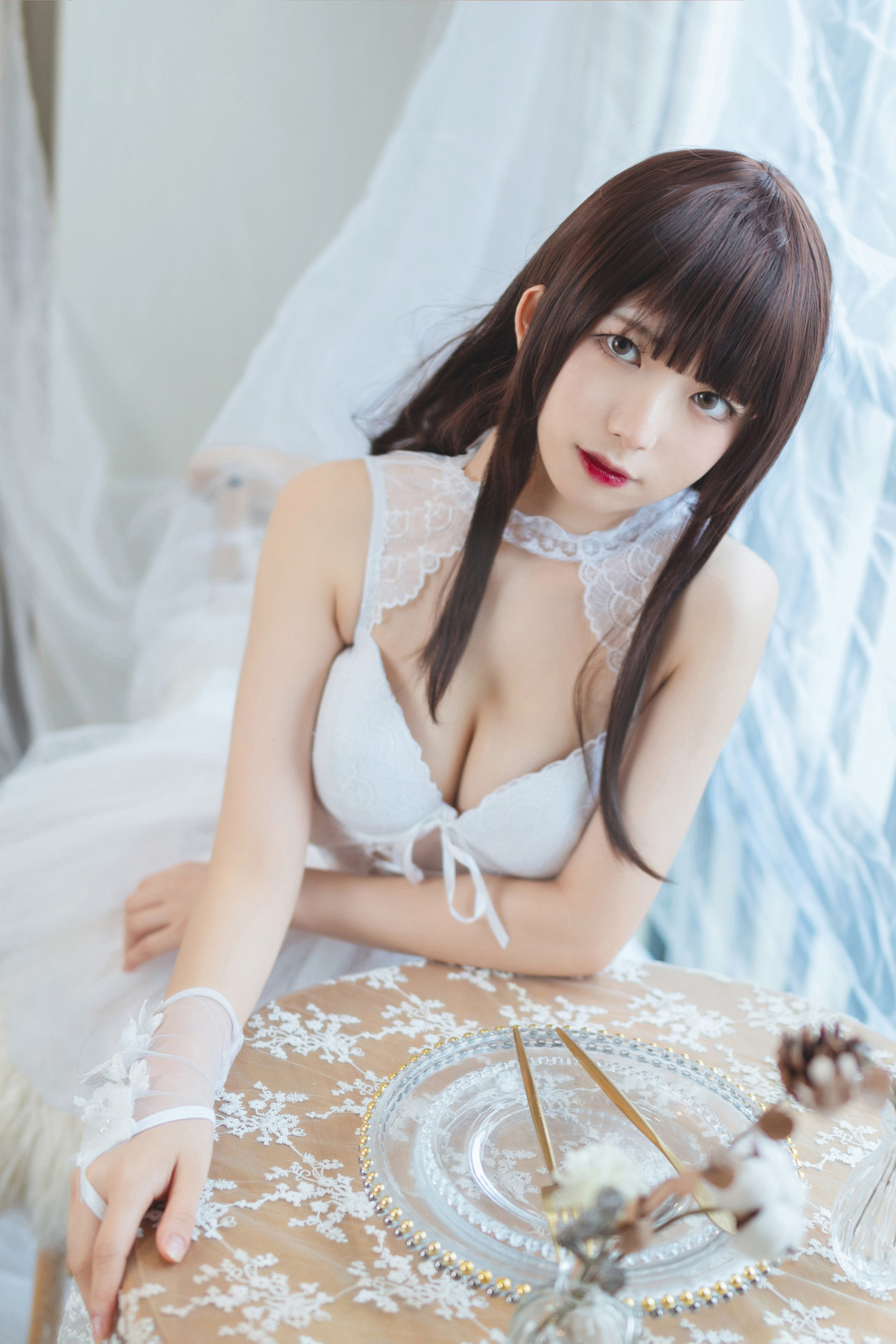 Cosplay 封疆疆v 纯白