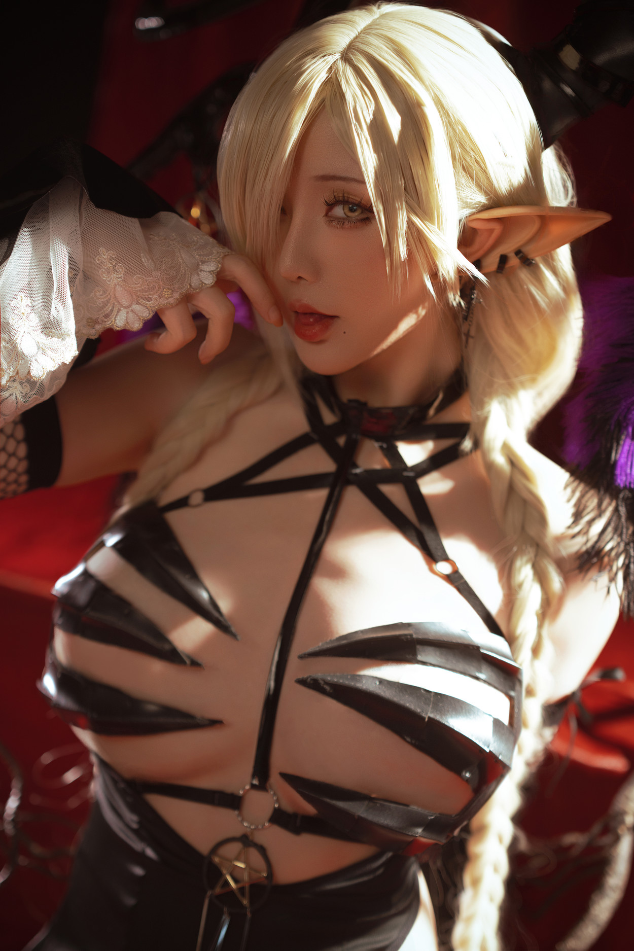 Cosplay 星之迟迟Hoshilily 2024 万圣节尾张 Set.04