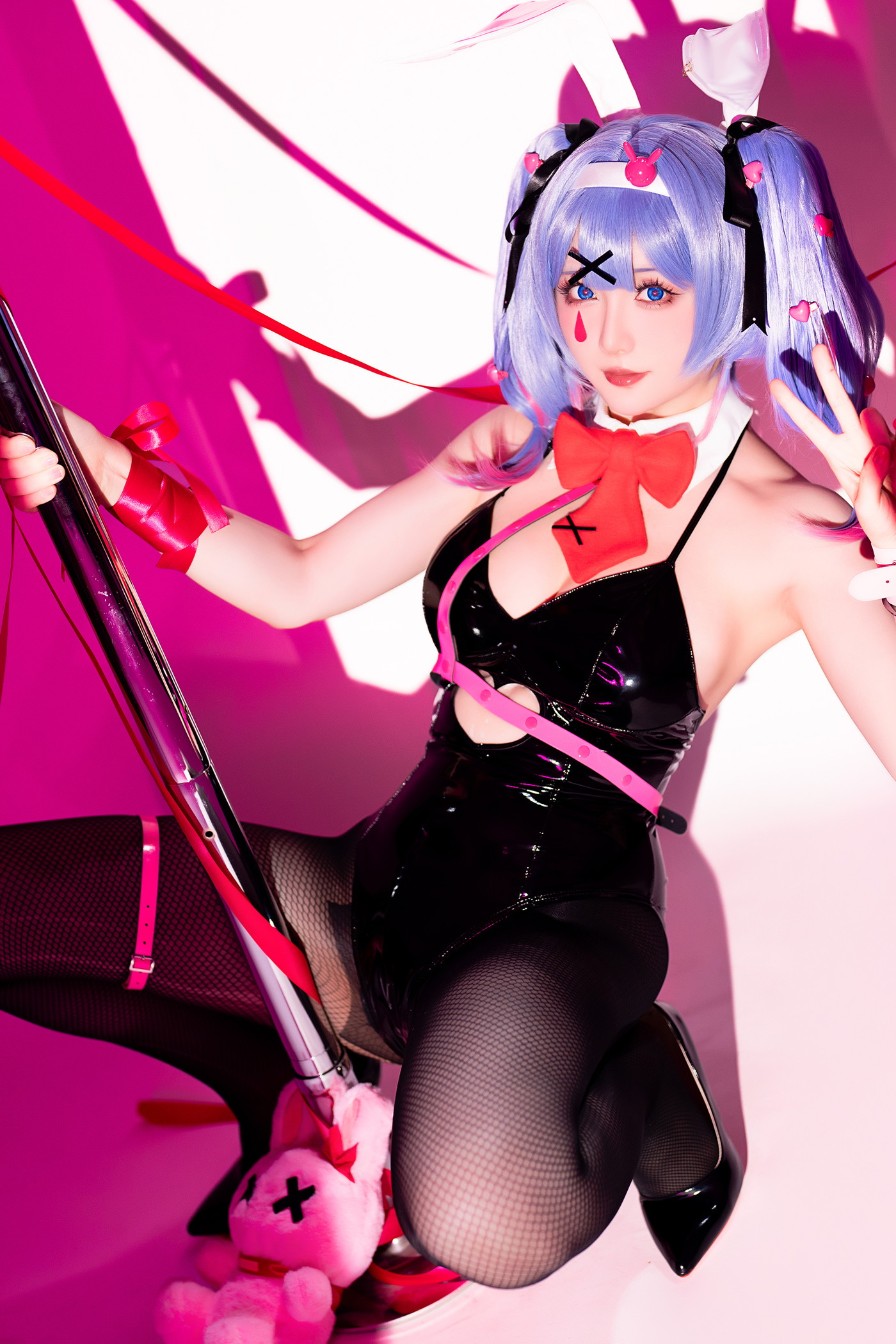 Cosplay 星之迟迟Hoshilily 初音未来 兔子洞