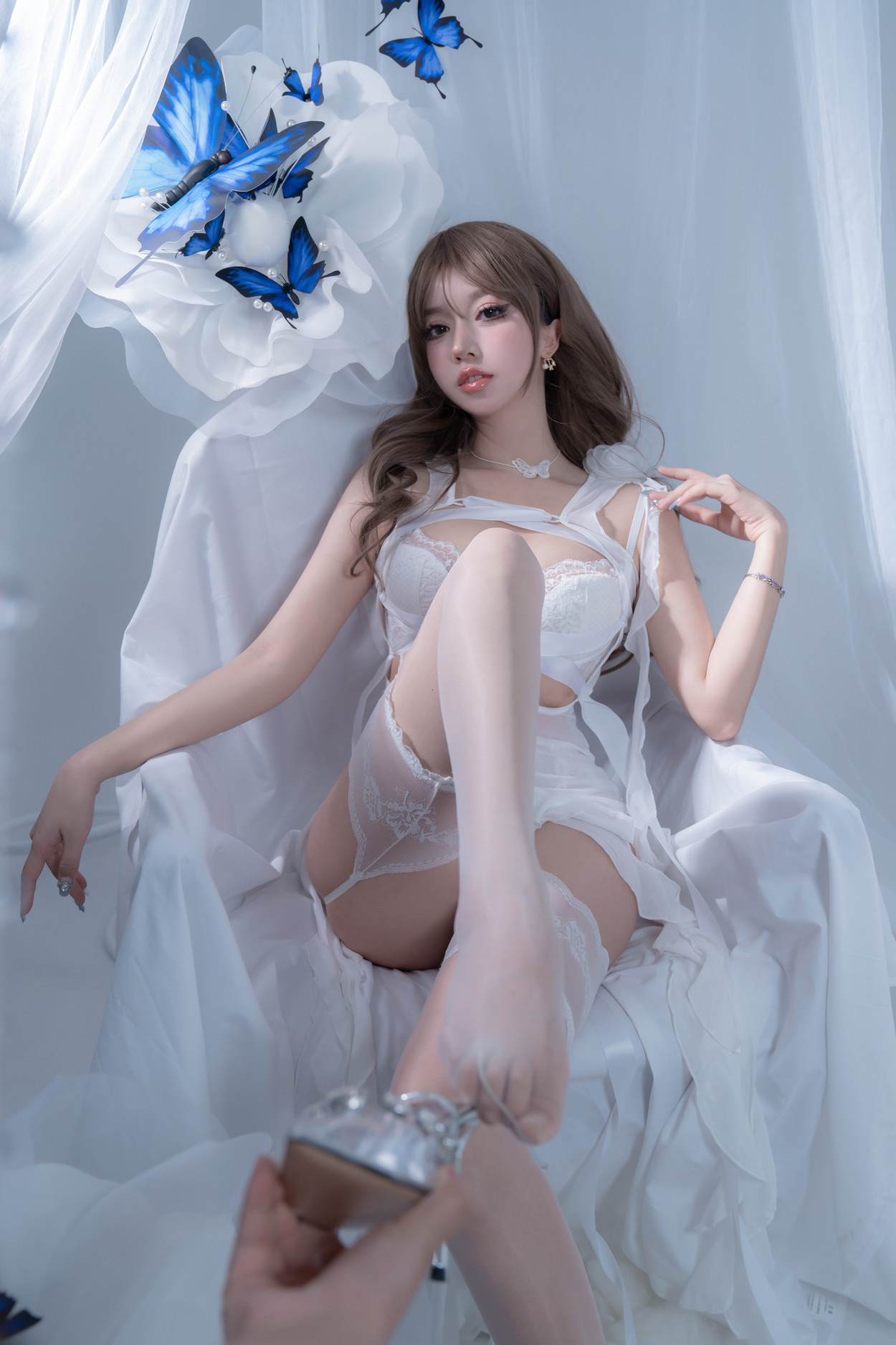 Cosplay 过期米线线喵 电子蝴蝶