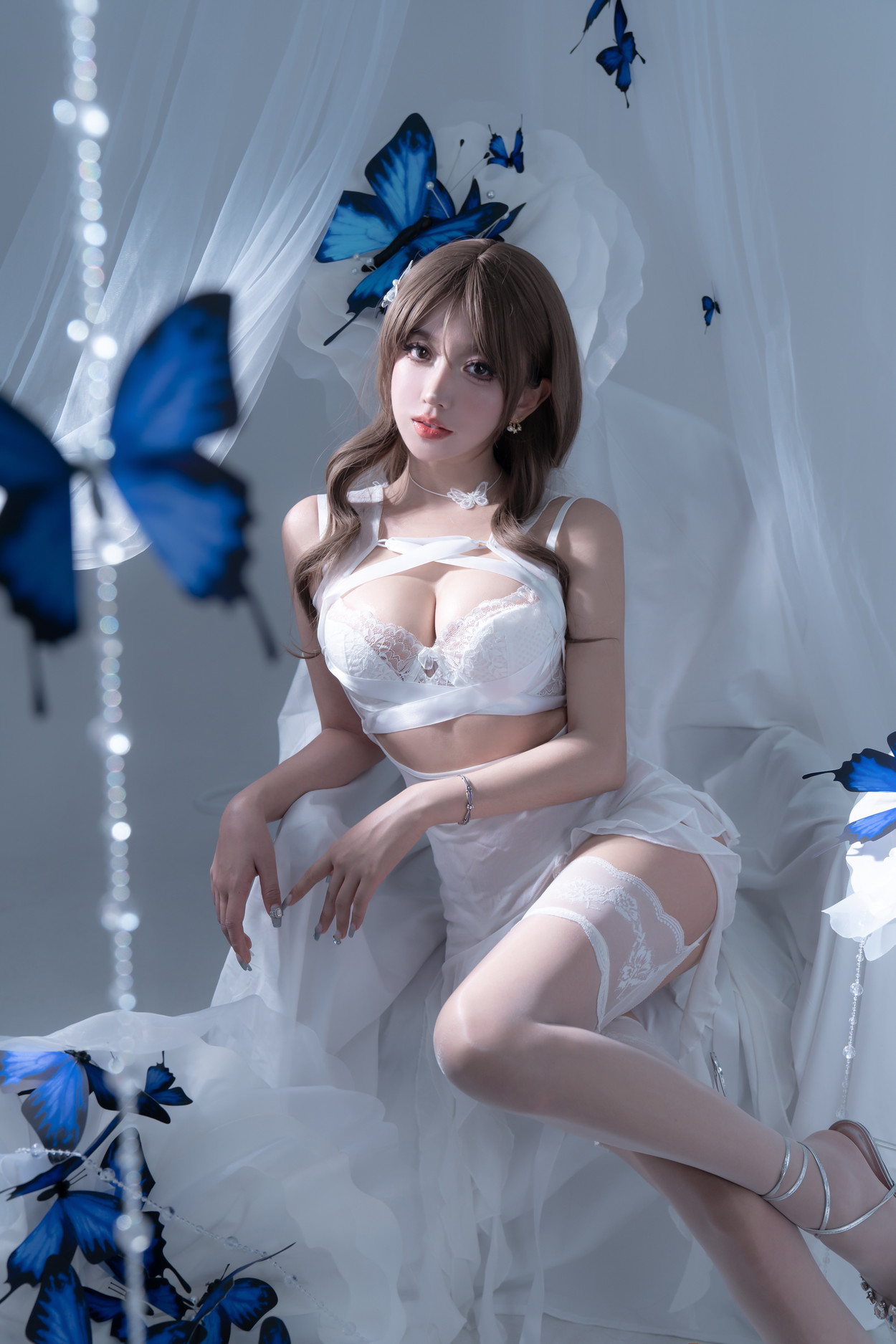 Cosplay 过期米线线喵 电子蝴蝶