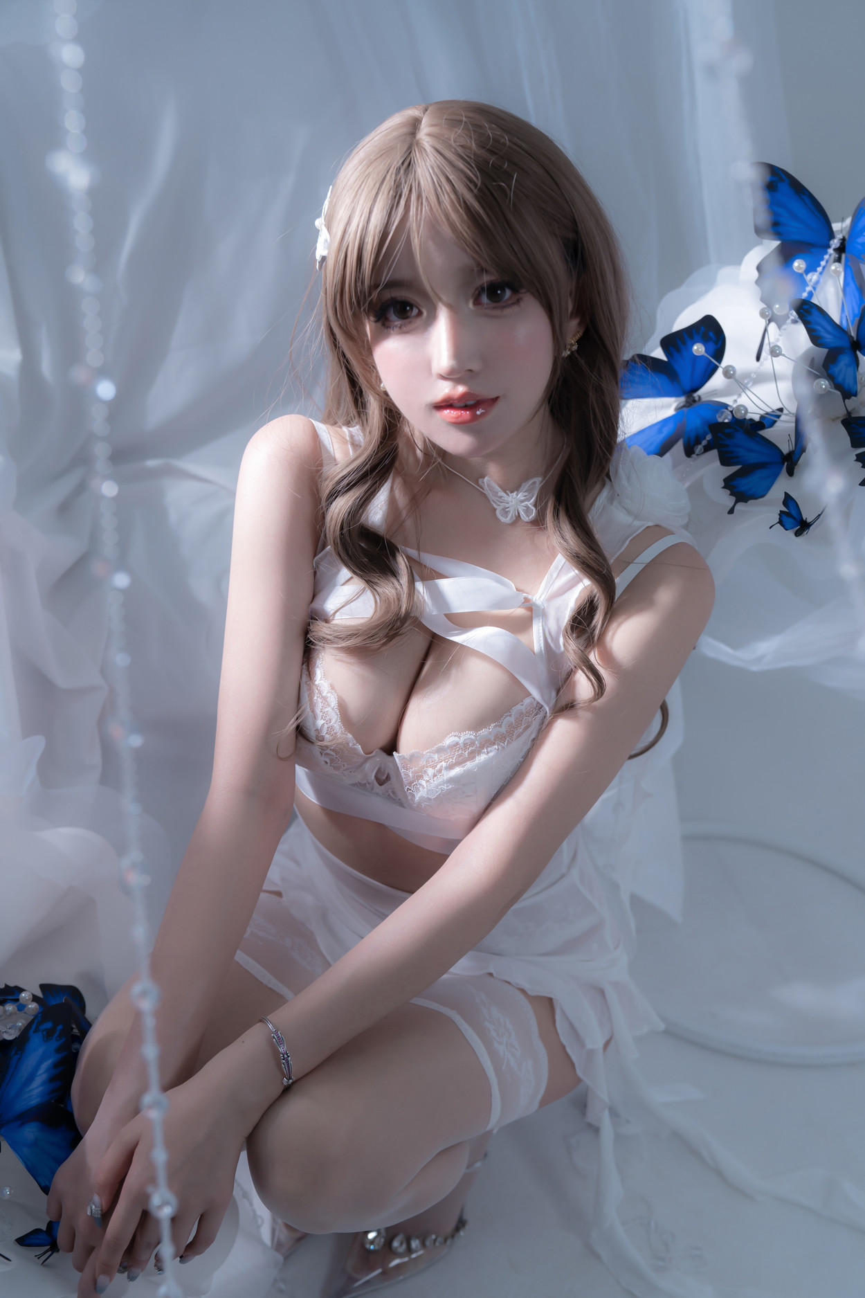 Cosplay 过期米线线喵 电子蝴蝶