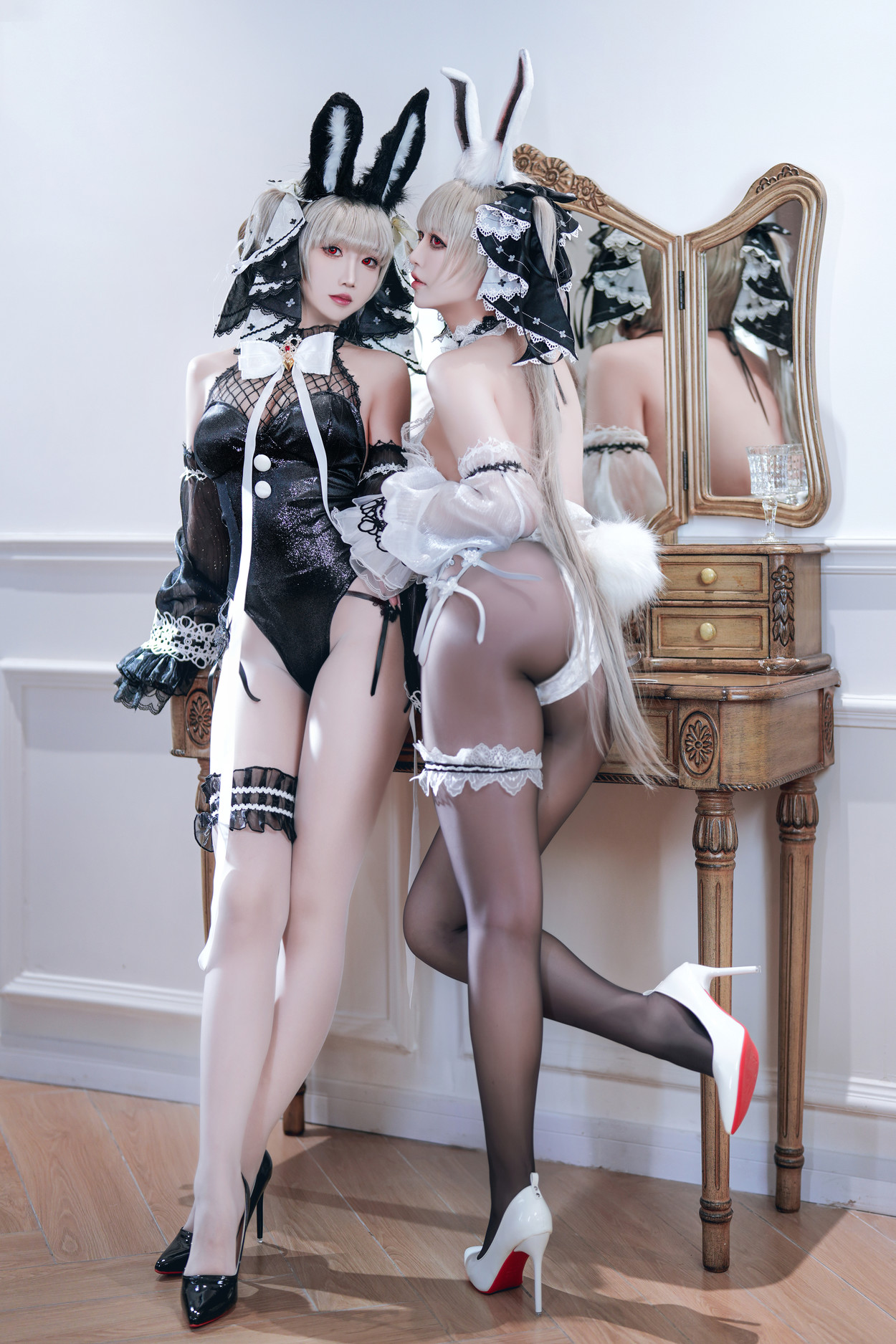 Cosplay 面饼仙儿 & 半半子Banbanko 碧蓝航线 可畏兔兔