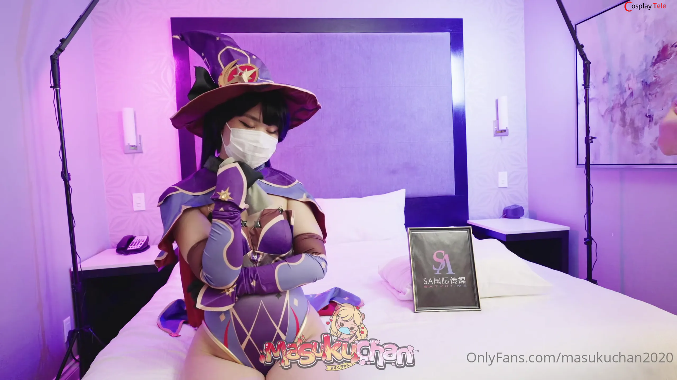 Masukuchan cosplay Mona – Genshin Impact