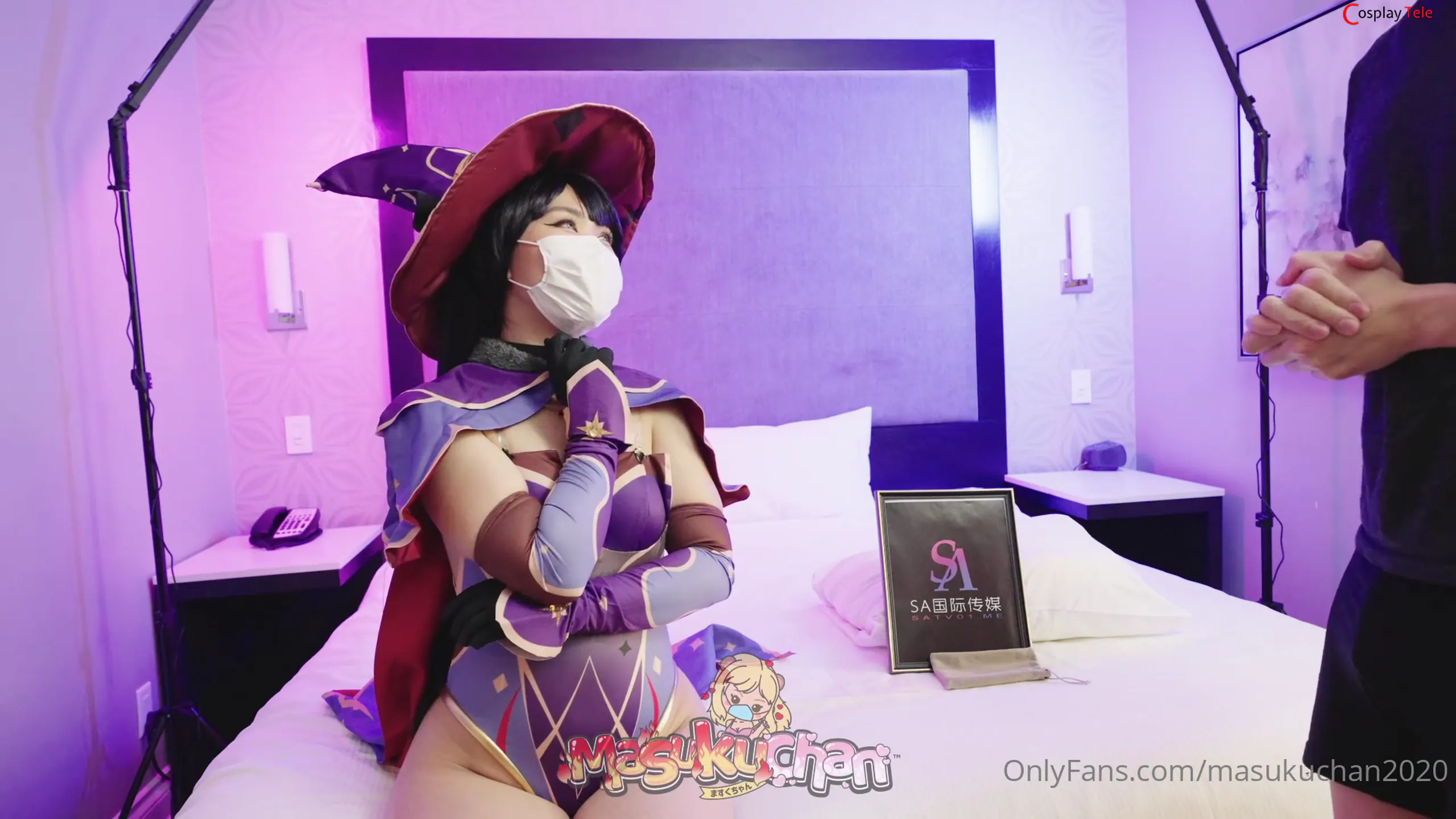 Masukuchan cosplay Mona – Genshin Impact