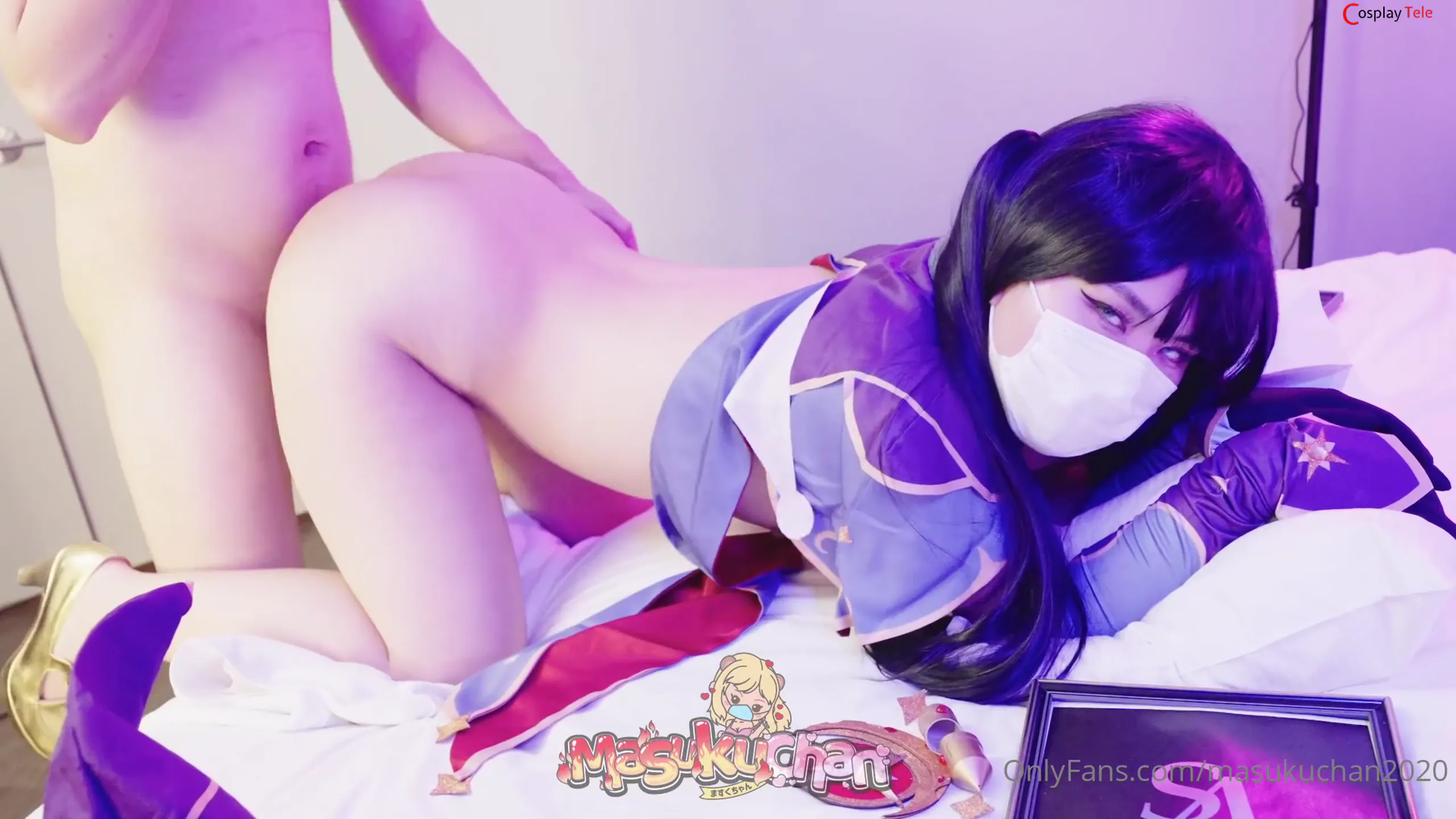 Masukuchan cosplay Mona – Genshin Impact